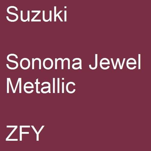 Suzuki, Sonoma Jewel Metallic, ZFY.